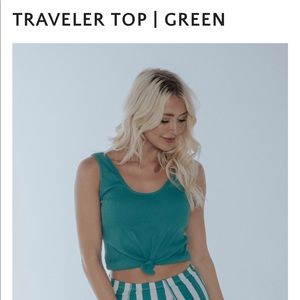 Coral reef swim traveler top